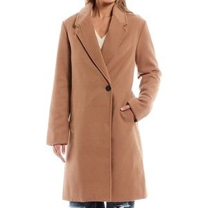 Gianni Bini Camel Peacoat NWTGS